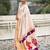 Cream ethnic motifs zari paithani saree