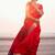 Red woven design zari paithani saree