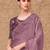 Mauve embellished sequinned designer saree