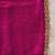 Magenta gota lace embroidered border organza saree