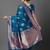 Blue ethnic motifs woven design zari banarasi saree