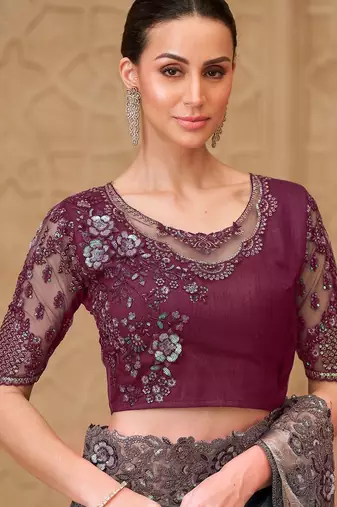 Multicolor woven design zari designer saree