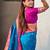 Blue ethnic motifs zari silk blend paithani saree