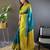 Blue woven design zari kanjeevaram saree