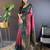 Maroon woven design zari kanjeevaram saree