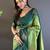 Green woven design zari kanjeevaram saree