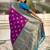 Purple ethnic motifs woven design zari kanjeevaram saree