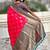 Pink woven design zari kanjeevaram saree