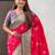 Pink woven design zari kanjeevaram saree