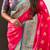Pink woven design zari kanjeevaram saree