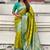 Green woven design zari kanjeevaram saree