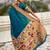 Green woven design zari paithani saree
