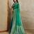 Green woven design zardozi satin mysore silk saree
