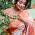 White woven design zari silk blend baluchari saree