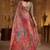 Multicolor ethnic motifs silk blend heavy work banarasi saree