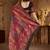 Black ethnic motifs silk blend heavy work banarasi saree