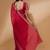 Pink pink floral woven design zari detailed  chiffon saree