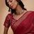 Pink pink floral woven design zari detailed  chiffon saree