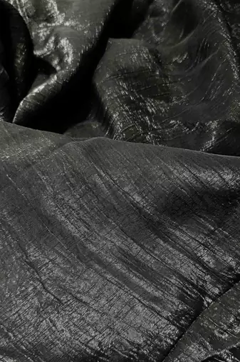 Black tissue saree