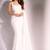 White tissue designer saree