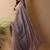 Grey saree with blouse piece