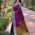 Violet woven design zari kanjeevaram saree