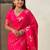 Pink woven design zari kanjeevaram saree