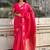 Pink woven design zari kanjeevaram saree