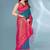 Blue woven design zari silk blend paithani saree