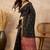 Black woven design silk cotton designer banarasi saree