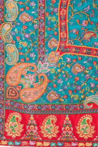 Blue woven design banarasi saree