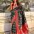 Green woven design zari  banarasi saree