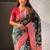 Green woven design zari  banarasi saree