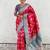 Pink woven design zari banarasi saree