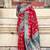 Pink woven design zari banarasi saree