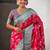 Pink woven design zari banarasi saree