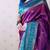 Purple ethnic motifs zari silk blend banarasi saree
