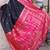 Black woven design zari silk blend banarasi saree