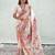 White ethnic motifs woven design kanjeevaram saree