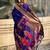 Blue woven design zari kanjeevaram saree