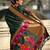 Green floral zari kanjeevaram saree