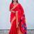 Red woven design zari kanjeevaram saree