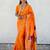Yellow ethnic motifs woven design zari kanjeevaram saree