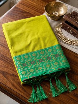 mehendi green soft banarasi saree for women festive party traditional wedding saree 4