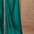Teal embellished women floral embroidered sequinned heavy work saree
