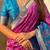 Pink woven design zari kanjeevaram saree