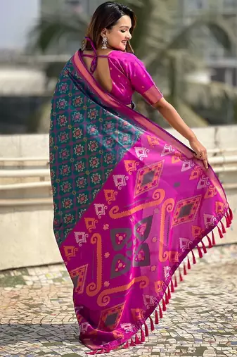 Olive woven design zari kanjeevaram saree