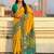 Yellow woven design zari patola saree