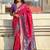 Pink woven design zari kanjeevaram saree