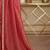 Rust embellished zari  georgette heavy work saree